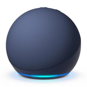 Echo Dot 5ª geração Amazon com Alexa Smart Speaker Azul - B09B8QFYZ2