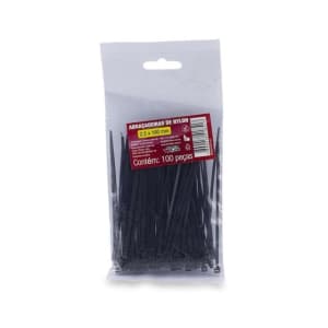 Abraçadeira Nylon 100X25 Preto 100 Unidades Forceline