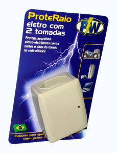 Prote Raio Eletro Com 2 Tomadas 220V