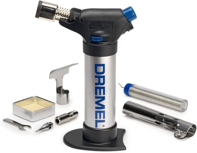  Dremel Versaflame Mini-Maçarico a Gás Com 7 Acessórios 