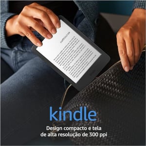 Kindle 11ª Geração (lançamento 2022) – Mais leve, com resolução de 300 ppi e o dobro de armazenamento - Cor Preta