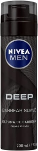 Espuma de Barbear Nivea Men Deep 200ml