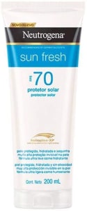  Neutrogena Protetor Solar Sun Fresh FPS 70 - 200 ml 