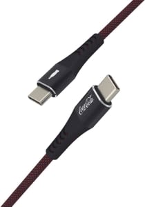 Cabo Elite Coca-Cola para USB-C - USB-C - Preto