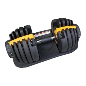 Dumbbell Halter Com Anilhas regulavel 24KG Ahead Sports - Preto