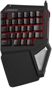 Warrior Drugi Teclado Gamer One Hand Semi Mecânico - TC238