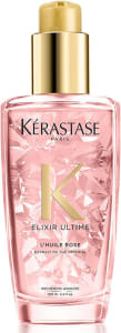 Kérastase Óleo Elixir Ultime L'Huile Rose, Todos os tipos de cabelos, Nutrição, brilho, Mix de 4 Óleos Preciosos, 100 ml