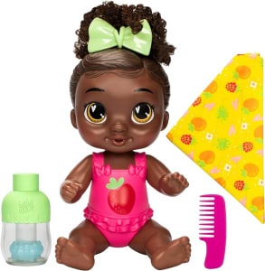Boneca Baby Alive Bebê Shampoo - Berry Boo - Bolhas Mágicas - 28 cm - F9121 - Hasbro