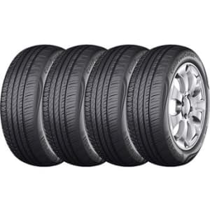 Kit com 4 Pneus Aro 16 Continental 205/55R16 91V FR ContiPowerContact