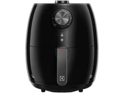 Fritadeira Elétrica sem Óleo/Air Fryer Electrolux - Efficient Rita Lobo EAF15 Preta com Timer 3,2L - Fritadeira sem Óleo / Air Fryer - Magazine