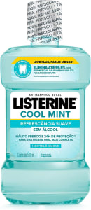 2 Unidades Enxaguatório Bucal Zero Listerine Cool Mint 500ml