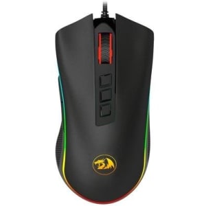 Mouse Gamer Redragon King Cobra V2 RGB Chroma 24000DPI Sensor Óptico USB Preto - M711-FPS-1