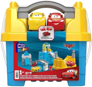 Mega Bloks Jogo de Construção das Corridas do Rayo McQueen