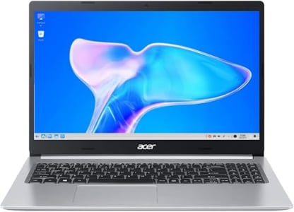 Notebook Acer Aspire5 A515-45-R36L AMD Ryzen7 5700U 12GB RAM (AMD Radeon) 512GB SSD 15.6” LED IPS Full HD Prata Teclado numérico Independente Linux Gutta