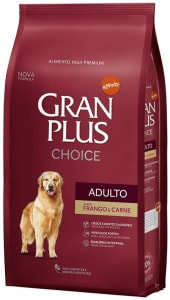 Ração Guabi GranPlus Choice Cães Adultos Frango Carne 15kg