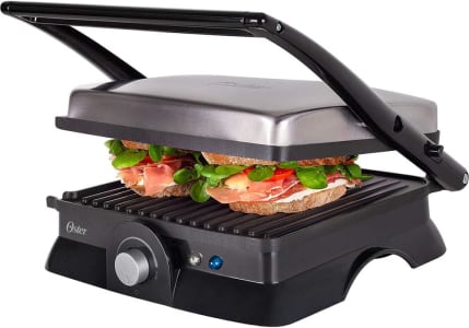 Grill Elétrico Multiuso Inox, 110v, Oster