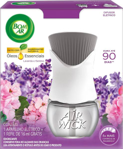 Aparelho Elétrico Odorizador + Refil Líquido Life Scents Bom AR - Air Wick