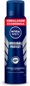 NIVEA MEN Desodorante Antitranspirante Aerossol Original Protect 200ml