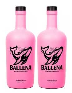 2 Unidades — Licor Ballena Creme De Morango com Tequila 750ml