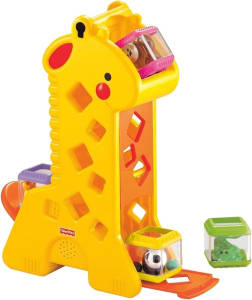 Girafa Pick a Block, Fisher Price, Mattel