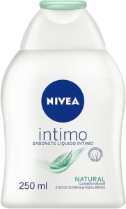 2 Unidades NIVEA Sabonete Líquido Íntimo Natural 250ml