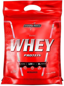 Nutri Whey Protein 1,8kg Integralmedica - Morango