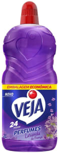 2 Unidades - Limpador Veja Perfumes Lavanda e Bem Estar - 2L