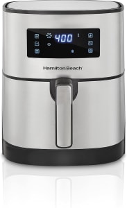 Fritadeira Sem Óleo Air Fryer Digital Hamilton Beach 5L Inox, 220V