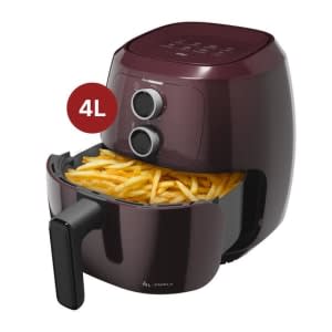 Fritadeira Elétrica Sem Óleo WAP Air Fryer 4L 1500W Vemelha 220V - Fritadeira sem Óleo / Air Fryer - Magazine OfertaespertaLogo LuLogo Magalu