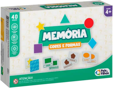 Jogo Da Memoria Cores E Formas