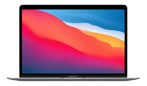 MacBook Air M1 2020 13.3" cinza-espacial 8GB de Ram - 256GB SSD - Apple M - Distribuidor Autorizado