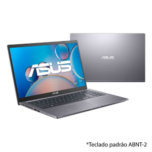 Notebook Asus AMD Ryzen 5-3500U 8GB RAM SSD 256GB 156' Radeon Vega 8 Linux Cinza - M515DA-BR1213
