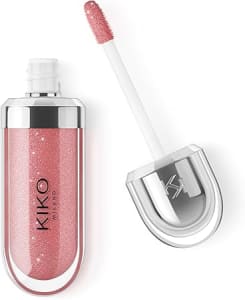 KIKO MILANO, 3D Hydra Lipgloss, Gloss Hidratante Com Efeito 3D, Cor 32 Pearly Natural Rose