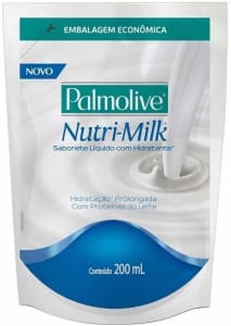 Sabonete Líquido Palmolive Nutri-Milk Hidratante 200ml Refil