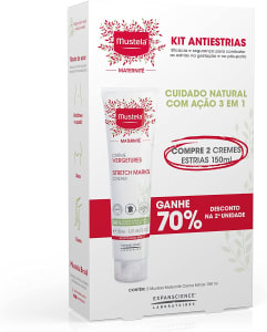 Kit 2 Creme Prevenção de Estrias Mustela