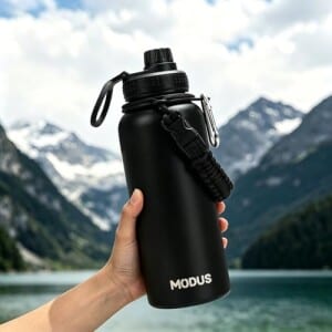 MODUS Garrafa Térmica 950ml 24h Gelada Alça Paracord