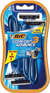 Aparelho De Barbear BIC Comfort 3 Advance - 4 Unidades