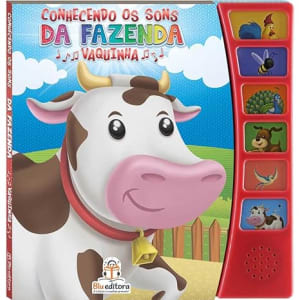 Livro Conhecendo os sons da fazenda: Vaquinha - Vários Autores