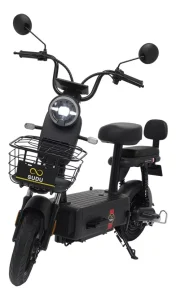 Sudu A2+ bicicleta elétrica 48V 20Ah 32 km/h bateria lítio 60 km alcance cor preto com capacidade de subida 20° suporte 100 kg