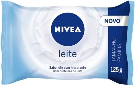 Sabonete em Barra Leite NIVEA 125g