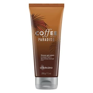 Coffee Man Paradiso Shower Gel Cabelo e Corpo, 200g