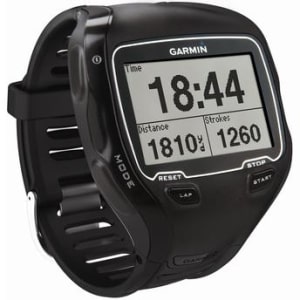 Frequencímetro Garmin Forerunner 910XT com GPS, Cinta Peitoral, 5 Zonas Alvo Personalizáveis, Transmissor sem Fios, Alarme, Resistente à Água - Bivolt