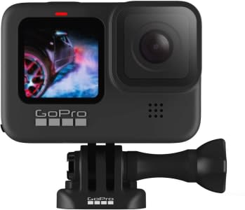 Câmera GoPro HERO9 Black à Prova D'água Com LCD Frontal, Vídeo Em 5K - Internacional