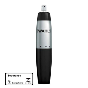 Aparador de Pelos Nasal Wahl Clipper Trmmer Prata à Pilha 5642-100