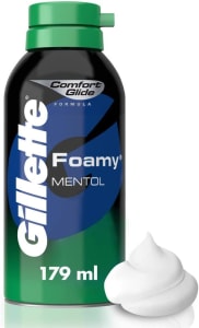 Espuma de Barbear Gillette Foamy Mentol 175g