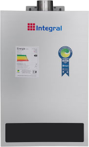  Aquecedor Gas 24L Glp, Integral, Prata 