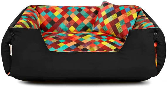 Cama de Cachorro Impermeável Lola - GG - Colors - Preto