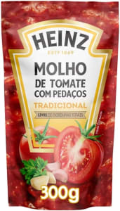 9 Unidades Molho de Tomate Heinz Tradicional - 300g