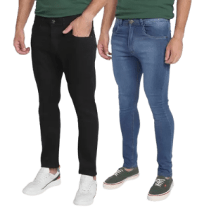 Kit Calça Jeans Skinny Vale de West Casual Masculina - 2 Peças