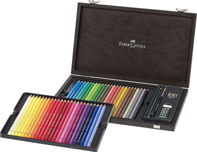 A&G Estojo de Madeira Albrecht Durer 48 Cores Faber-Castell 117506 - Multicor